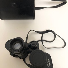 【中古品】シリウス 8x30 双眼鏡 昭和レトロ 収納ケース付き バードウォッチング ハイキング スポーツ用品の画像