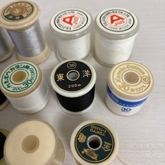 いろいろミシン糸の画像