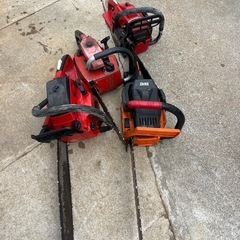 エンジン チェンソー 4本セットの画像