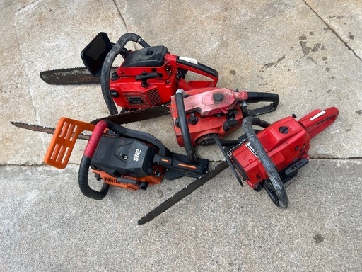 エンジン チェンソー 4本セット (静香) 八本松のその他の中古あげます