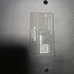 エレコム　ワイヤレスキーボードの画像