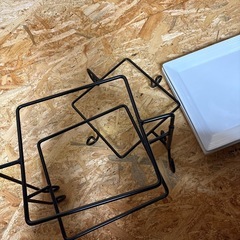 ビュッフェサーバー 角型 3段 オードブル皿 サービングの画像