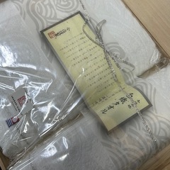 11207😸 タオルセット 今治タオル 白織タオル 木箱入り ギフトの画像