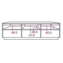 【12/29まで！】テレビ台　オーディオボード の画像