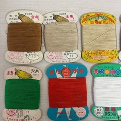 いろいろボタン糸の画像