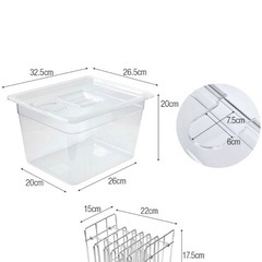低音調理器　スロークッカー　専用バケツ付きの画像