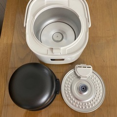 ☆ジャー炊飯器　SHARP  3合炊　KS-F5E6-KW  2019年製の画像