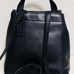 COACH コーチ オールドコーチ　ミニリュック リュック　黒 レディースの画像