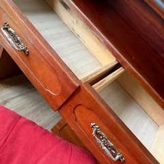 和風 レトロ アンティーク 鏡台 ドレッサーの画像