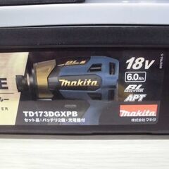 新品 マキタ LXT20周年記念カラー TD173DGXPB 充電式インパクトドライバ プレミアムブルー 18V/6.0Ah 限定品 苫小牧西店の画像
