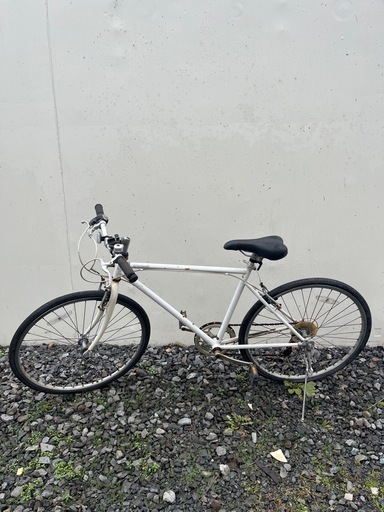 26インチクロスバイクホワイト (amo) 高浜のクロスバイクの中古