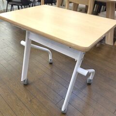 1人用 学習デスク 折りたたみ キャスター付【アウトレット・現状渡し】カグマニアの画像