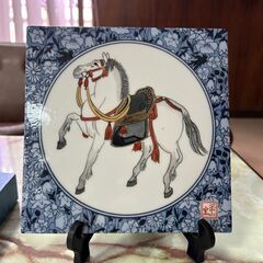 【干支飾り】有田焼　飾り板　6枚セット　お引き取り限定の画像