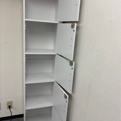 扉付き収納 棚 5段の画像