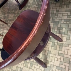 【引取限定】木製　アンティークチェア　フロンティアの画像