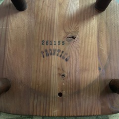 【引取限定】木製　アンティークチェア　フロンティアの画像