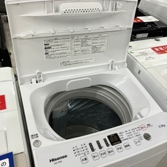 【安心の6ヶ月保証付き】全自動洗濯機　Hisense HW-T55D 2020年製　5.5kg 【トレファク堺福田店】の画像