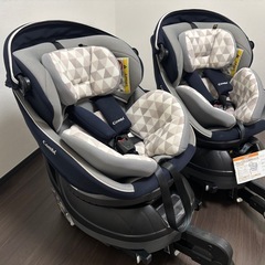 【お渡し先決まりました】チャイルドシート！双子の方ぜひ！新生児〜4歳頃までの画像