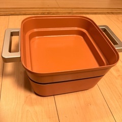 アイリスオーヤマ　ホットプレート　鍋　　日曜日までの画像