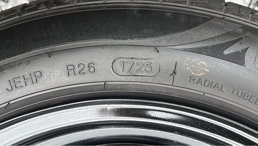 デミオ鉄チンホイール+ミネルバ155/65R14