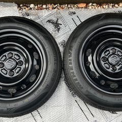 デミオ鉄チンホイール+ミネルバ155/65R14の画像