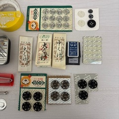 裁縫の針やスナップの画像