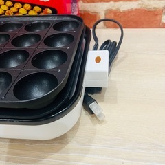 【efeel】たこ焼き2WAYプレート ETY-24WPの画像