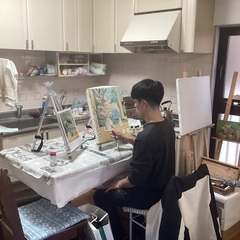 初級者用絵画入門教室(鉛筆、色鉛筆、水彩画、アクリル画、油彩画等対応)の画像