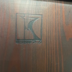 【引取限定】民芸家具　飛騨産業　キツツキマーク　収納家具　アンティークの画像