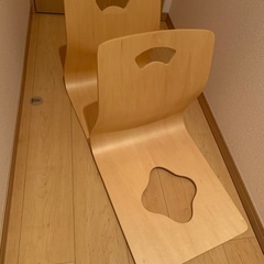 和　座椅子　2つセットの画像