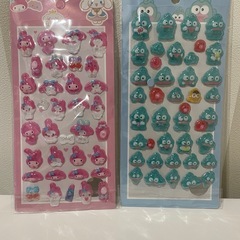 【6枚セット】ぷくぷくシール ボンボンドロップシール　立体シール　サンリオの画像