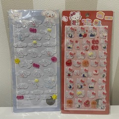 【6枚セット】ぷくぷくシール ボンボンドロップシール　立体シール　サンリオの画像