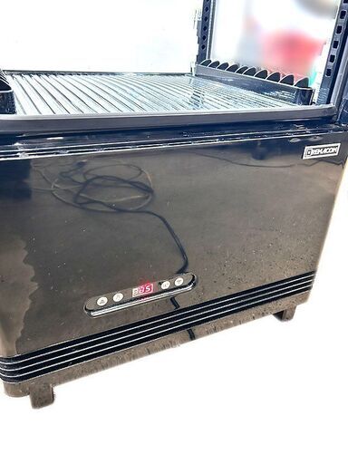 【自社配送は札幌市内限定】REMACOMU/レマコム 4面ガラスショーケース R4G-63SLB 卓上 業務用 ブラック系  動作確認