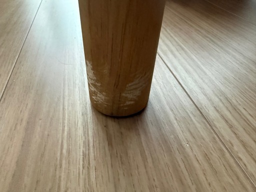 無印良品 木製ミドルテーブル・オーク材幅110×奥行55×高さ