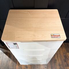 美品 アイリスオーヤマ チェスト HG-555R 5段 完成品の画像