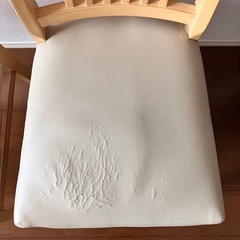 ニトリ ダイニングチェア 2脚の画像