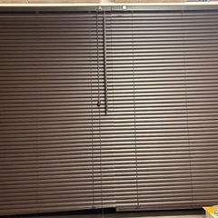 木目　ブラウン　ブラインドの画像
