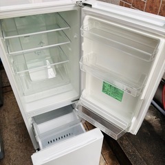 直接引き取り大歓迎⭐︎大阪府下又は近郊は配送設置込み🉑 YAMADA 156L 冷凍冷蔵庫 YRZ-F15G12019年製/YMJ124-24の画像