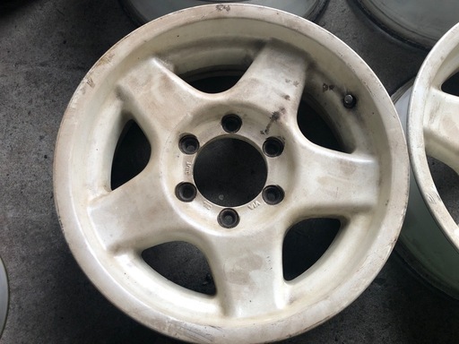 希少4×4エンジニアリング 16×6J 6H139.7PCD+5前後 4本 ランクルナロー ブラッドレーV