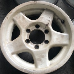 希少4×4エンジニアリング 16×6J 6H139.7PCD+5前後 4本 ランクルナロー ブラッドレーVの画像