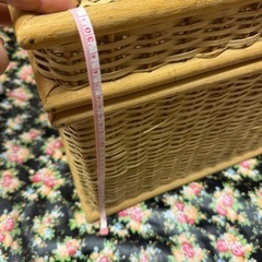 【無料　おしゃれな藁のいれもの】の画像