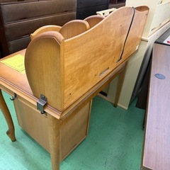 【ドリーム川西店御来店限定】☆ジモティー見たよ♪割引☆マルニ　学習机セット／クリーニング済み【2125560000044299】の画像