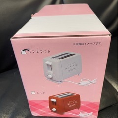 ネコトースター②オフホワイトの画像