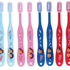 未開封 ペコちゃん歯ブラシ 8本セットの画像