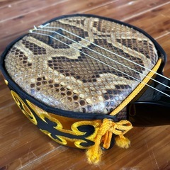 ◼️美品◼️本皮強化張り三線◼️の画像