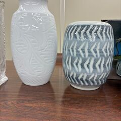 【花器】ガラス、陶器他　お引き取り限定の画像