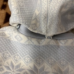 コムサイズムベビーポンチョ80サイズの画像