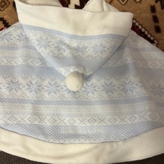 コムサイズムベビーポンチョ80サイズの画像