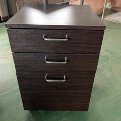 L字デスク　机　コーナーデスク　オフィスデスク　サイドキャビネット　の画像