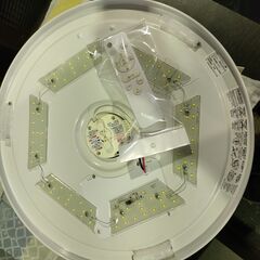 【ジャングル和泉大型良品館　LEDシーリングライト　ニトリ　リモコンあり【R527】の画像